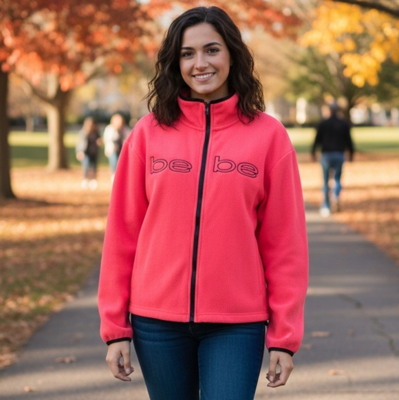 bebe Jackets & Blazers - Bebe Women Vibrant Pink Puffer Jacket NEW WITHOUT TAG